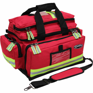 LARGE PROFESSIONAL TRAUMA BAG, RED by Kemp USA