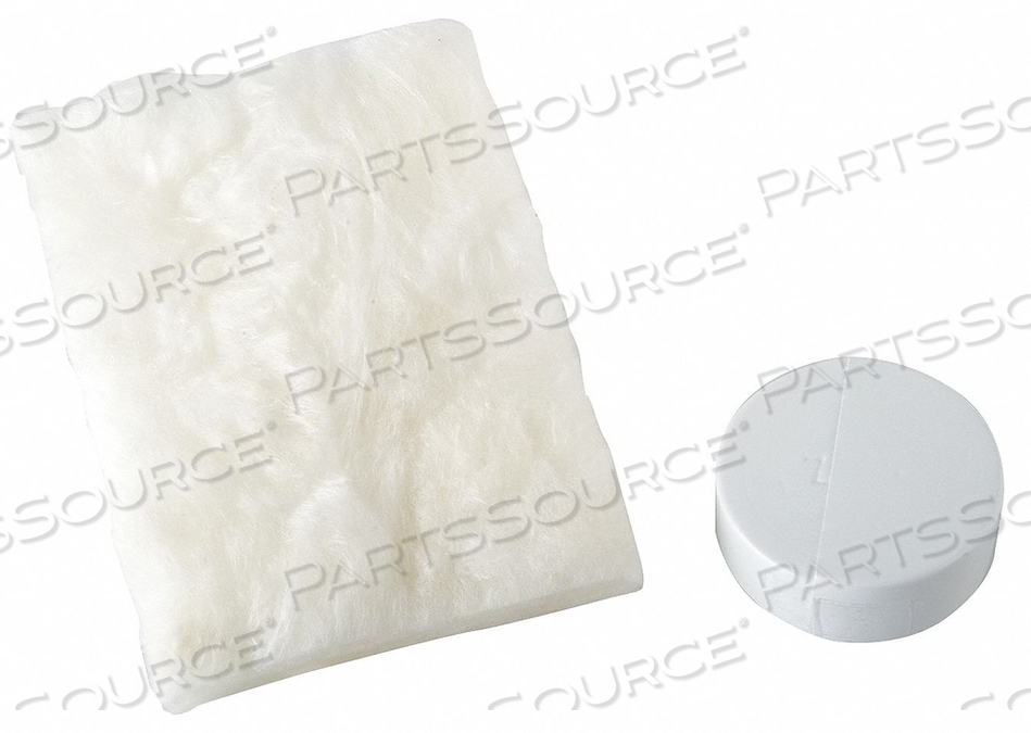 FITTING COVER END CAP 5-1/8 IN MAX WHITE by Johns Manville FITTING COVER END CAP 5-1/8 IN MAX WHITE by Johns Manville