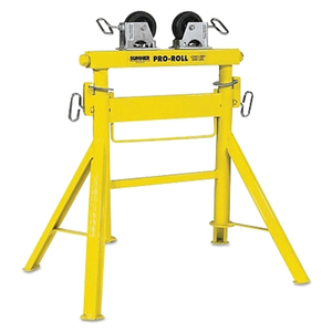 PRO ROLL STANDS, 2,000 LB CAP., 1/2 IN-36 IN PIPE, 29 IN-43 IN H by Sumner