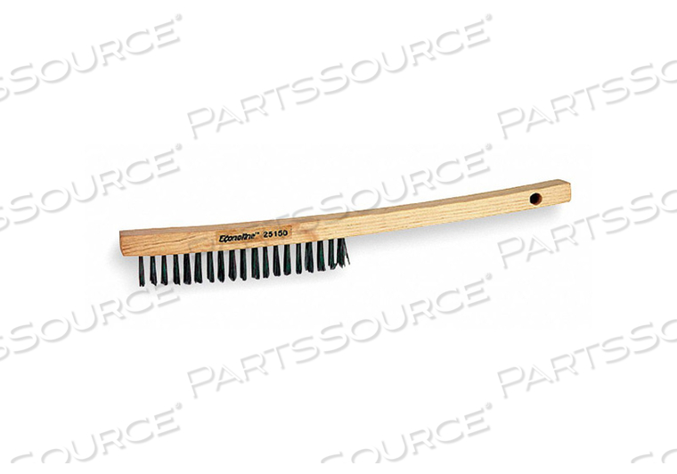 SCRATCH BRUSH LONG HANDLE 13-3/4 by Tough Guy SCRATCH BRUSH LONG HANDLE 13-3/4 by Tough Guy