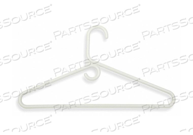 HEAVYWEIGHT HANGER WHITE PLASTIC PK3 by Honey-Can-Do