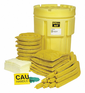 SPILL KIT DRUM CHEMICAL/HAZMAT 28-1/4 H by SpillTech