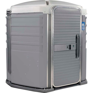 WE'LL CARE ADA COMPLIANT PORTABLE RESTROOM PEWTER by Polyjohn