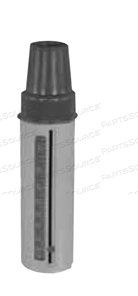 PEAK FLOWMETER, 30 TO 370 LPM, LOW RANGE MINI-WRIGHT by Anesthesia Associates