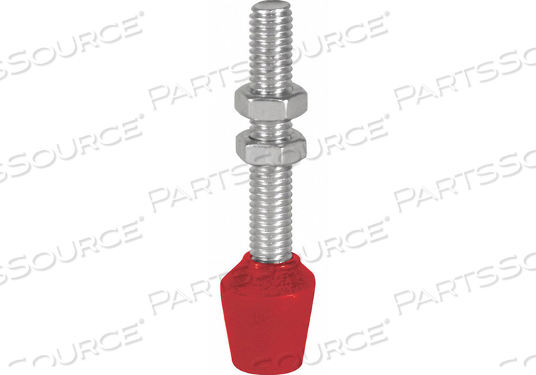 NEOPRENE SPINDLE FLATTIP 750LB. M10 by De-Sta-Co