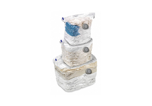 3-PACK COMBO SET VACUUM CUBES by Honey-Can-Do 3-PACK COMBO SET VACUUM CUBES by Honey-Can-Do