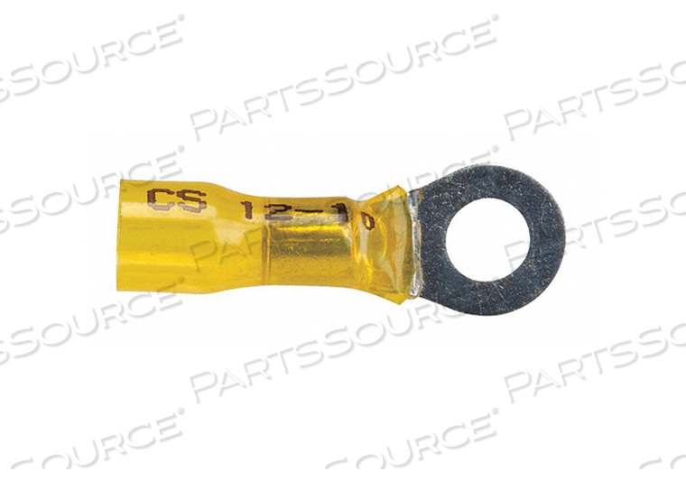 RING TERM HEAT SHRK 1/4 IN. 1.5 IN. PK10 by Velvac
