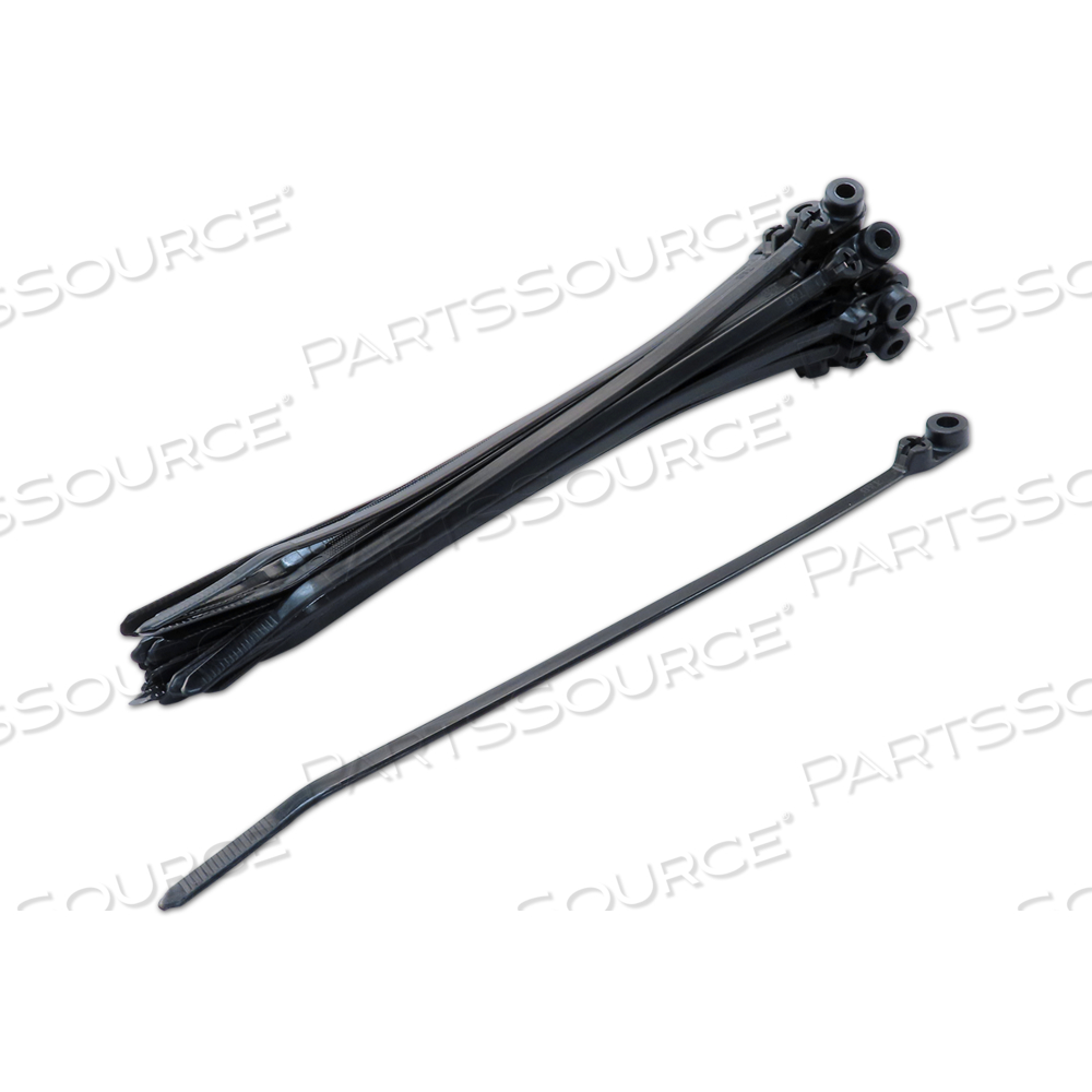 0.18" X 8" CABLE TIE - BLACK 