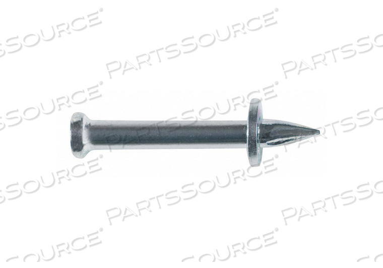 DRIVE PIN STEEL FLAT 9/64 X1-1/4 PK100 by Powers Fasteners