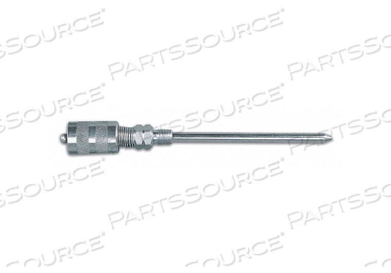 QUICK CONNECT NEEDLE NOSE ADAPTER, MAX. PRESSURE (PSI) 3000, FITTING END (IN.) 4, INCLUDES EXTENSION NOZZLE AND 2 LOCKING SLEEVES FOR STANDA by Westward