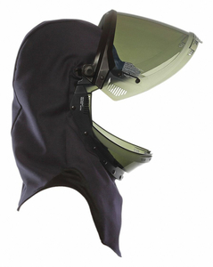 ARC FLASH HOOD UNIVERSAL SIZE NAVY by National Safety Apparel