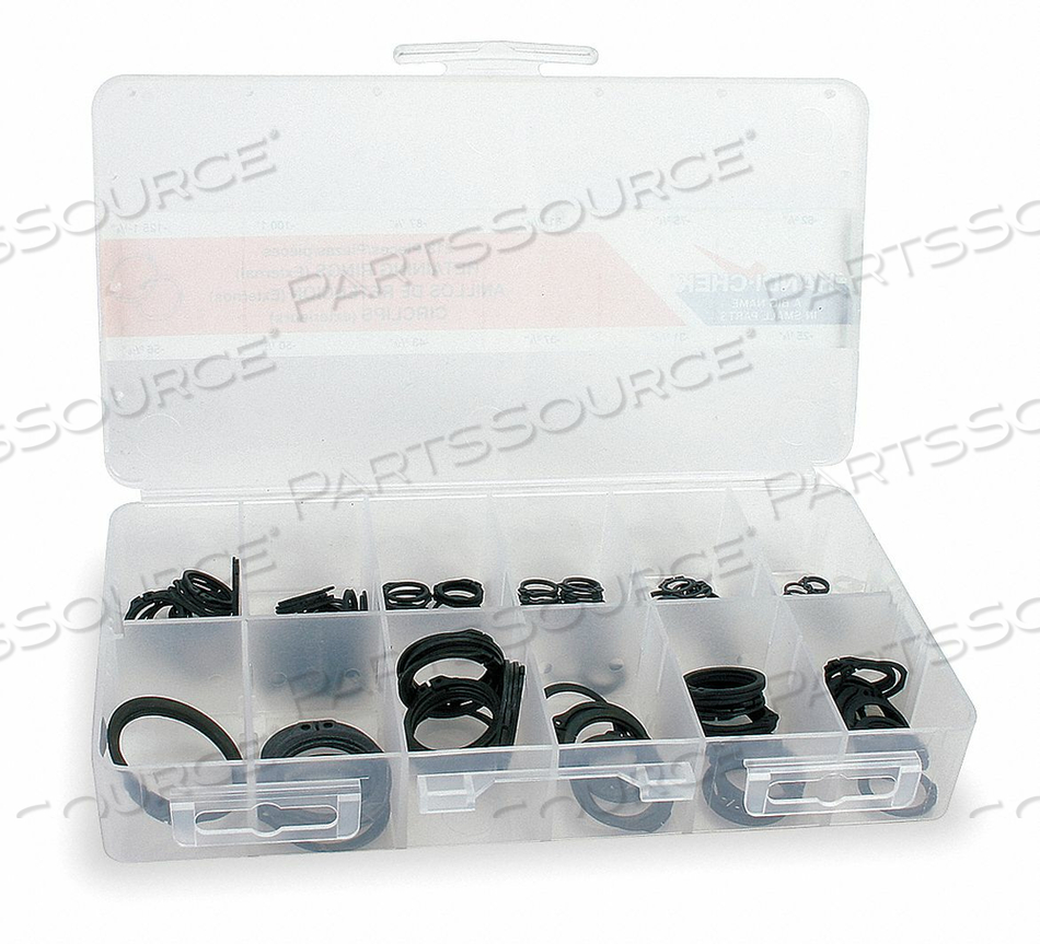 EXT RETAIN RING ASST 218 PC 12 SZS by ITW