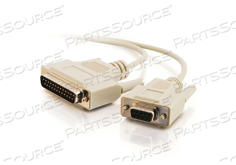 6FT DB25M TO DB9F NULL MODEM CBL by Legrand AV (C2G)