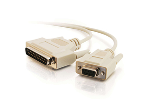 6FT DB25M TO DB9F NULL MODEM CBL by Legrand AV (C2G) 6FT DB25M TO DB9F NULL MODEM CBL by Legrand AV (C2G)