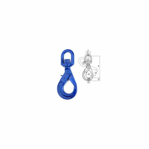 3/8" V10 SWIVEL SELF-LOCKING HOOK by Peerless Industries, Inc.