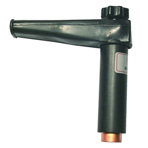 WP-27 MACHINE TIG TORCH BODY, ANGLED HEAD, 1 3/8 IN HANDLE by Weldcraft