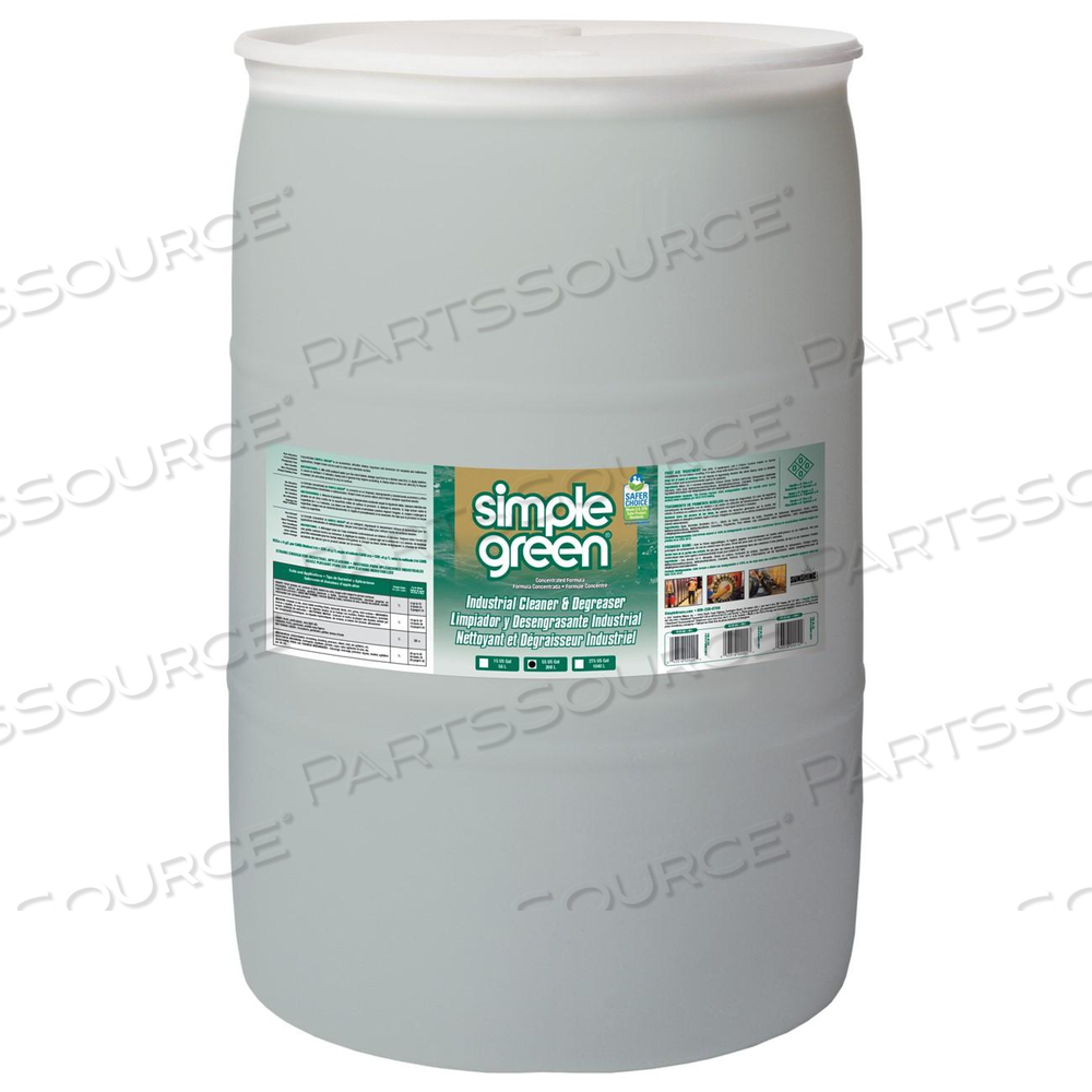 13008 SIMPLE GREEN CLEANER AND DEGREASER, ORIGINAL, 55 GAL, DRUM by Simple Green