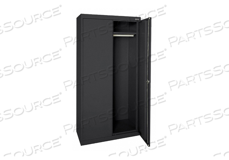 WARDROBE CABINET 72 H 46 W BLACK by Sandusky Lee Cabinets