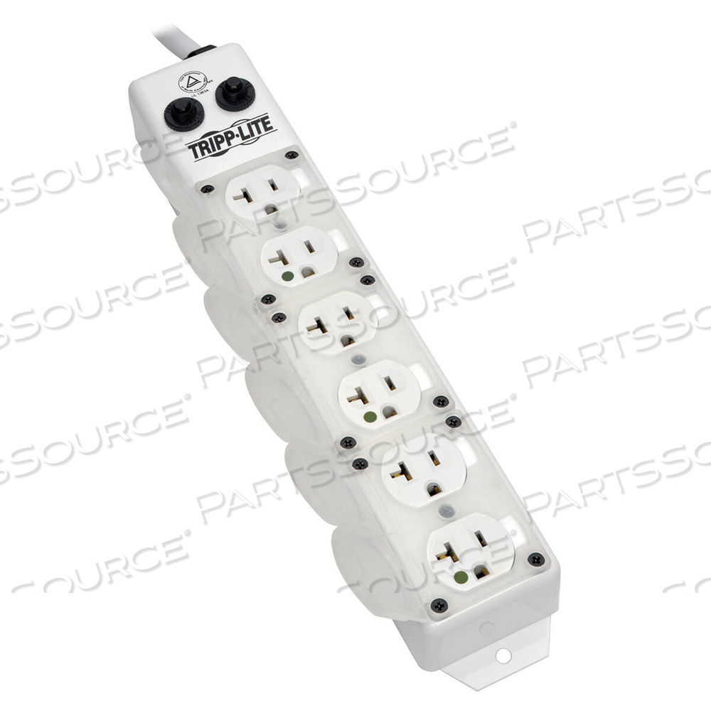 POWER STRIP MEDICAL HOSPITAL GRADE UL 1363A 6 OUTLET 25FT CORD by Tripp Lite POWER STRIP MEDICAL HOSPITAL GRADE UL 1363A 6 OUTLET 25FT CORD by Tripp Lite