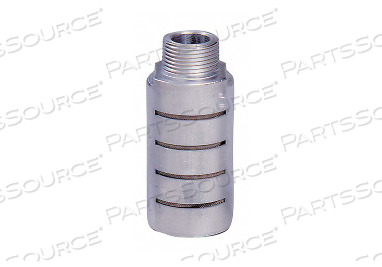 MALE ALUM PNEUMATIC SILENCER 3/8 by Arrow Pneumatics