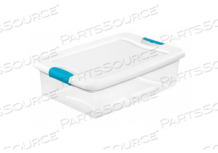 STORAGE TOTE 6-7/8 OUTSIDE H 32 QT. by Sterilite