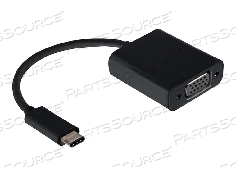 AXIOM USB-C MALE TO VGA FEMALE ADAPTER - USBCMVGAF-AX by Axiom