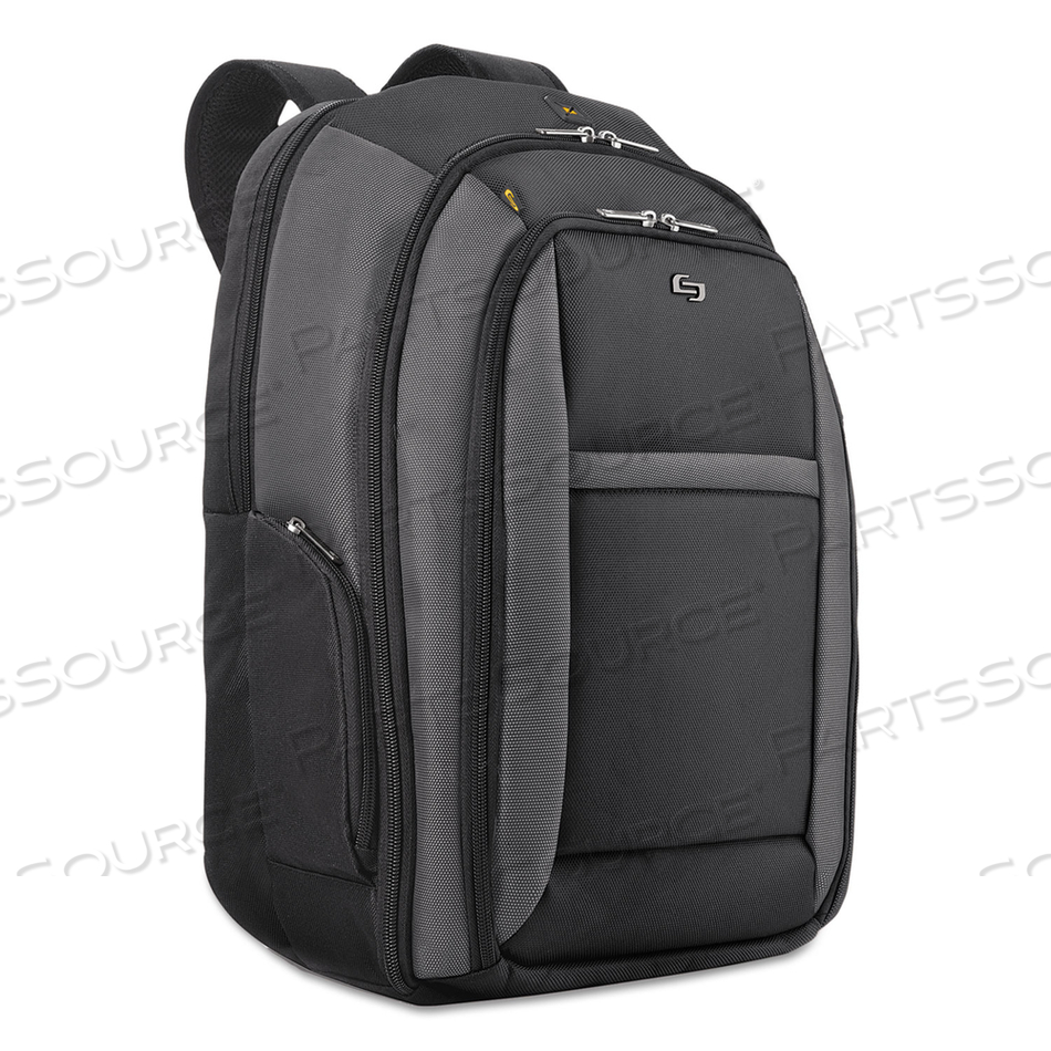 PRO CHECKFAST BACKPACK, FITS DEVICES UP TO 16", BALLISTIC POLYESTER, 13.75 X 6.5 X 17.75, BLACK 