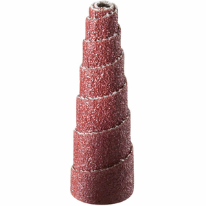 FULL TAPER CARTRIDGE ROLL 3/8" X 1-1/2" X 1/8" 80 GRIT ALUMINUM OXIDE by United Abrasives-Sait FULL TAPER CARTRIDGE ROLL 3/8" X 1-1/2" X 1/8" 80 GRIT ALUMINUM OXIDE by United Abrasives-Sait