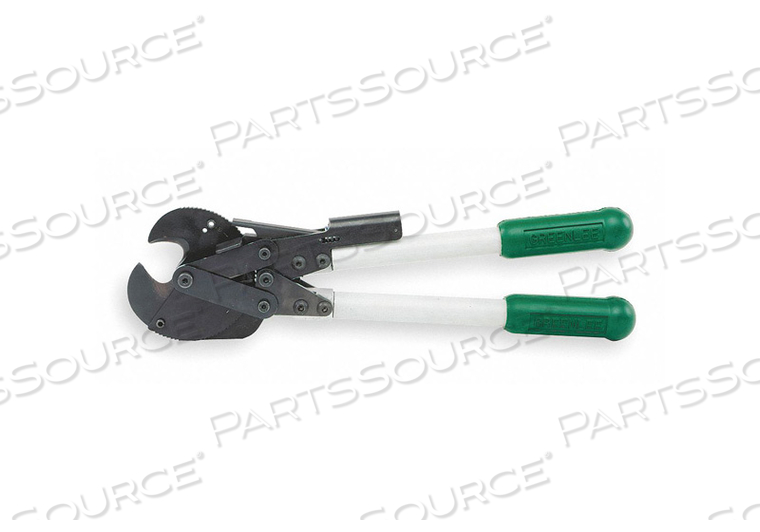 RATCHET CABLE CUTTER SHEAR CUT 19-1/8 IN by Greenlee