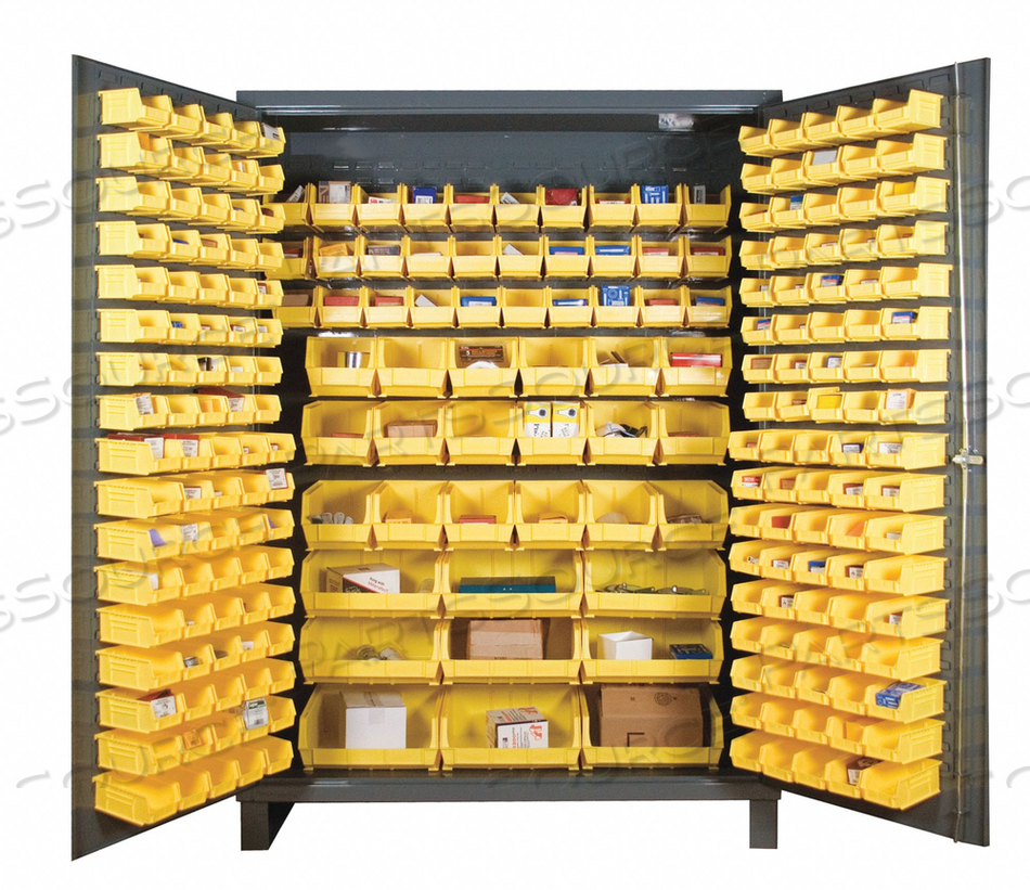 BIN CABINET LOUVERED 84 H 60 W 24 D by Durham Manufacturing Company