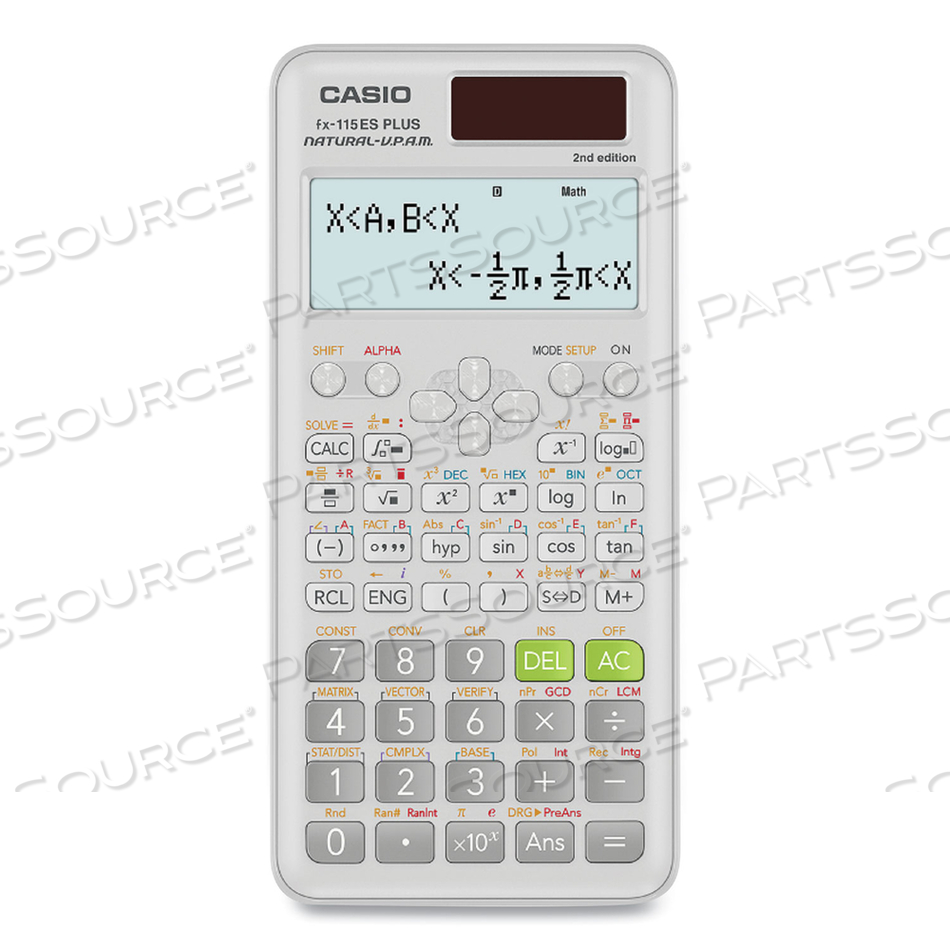 FX-115ESPLS2-S 2ND EDITION SCIENTIFIC CALCULATOR, 12-DIGIT LCD by Casio