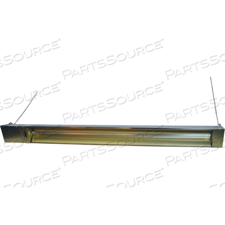 INDOOR/OUTDOOR QUARTZ ELECTRIC INFRARED HEATER OCH-46-240V-SSE 240V 2000W - STAINLESS STEEL by TPI Corporation INDOOR/OUTDOOR QUARTZ ELECTRIC INFRARED HEATER OCH-46-240V-SSE 240V 2000W - STAINLESS STEEL by TPI Corporation