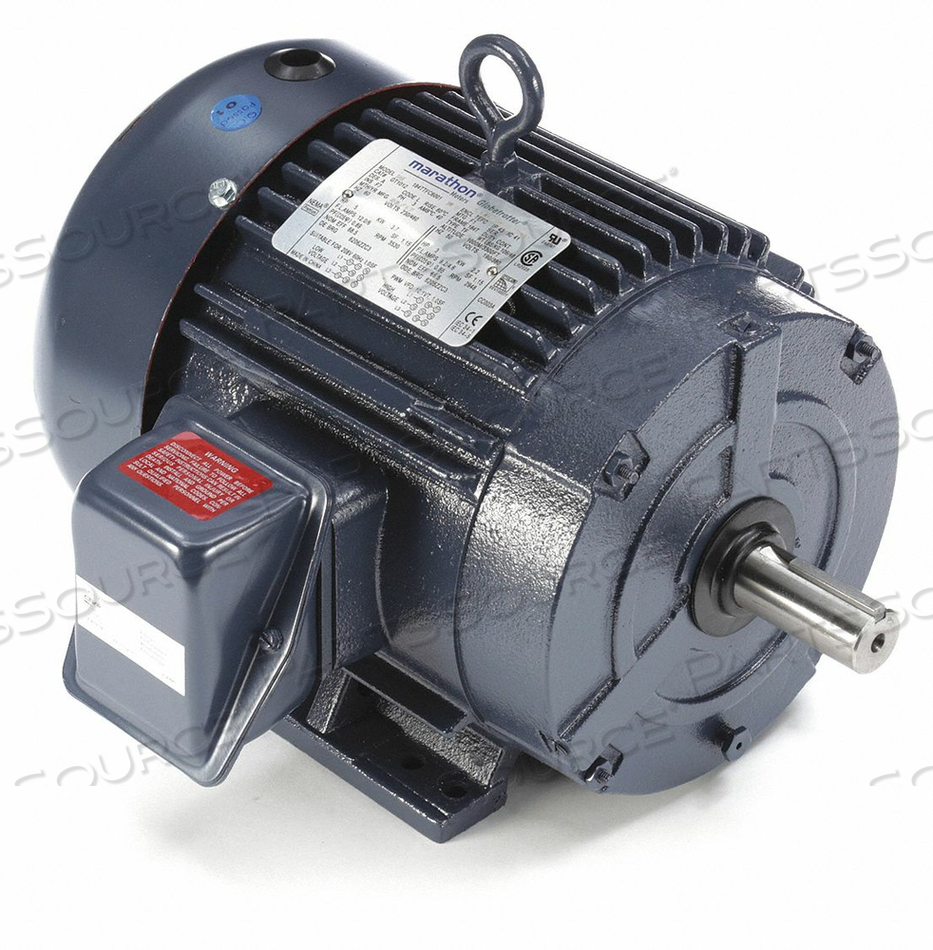 MOTOR 3-PH 5 HP 3495 RPM 230/460V by Marathon Motors