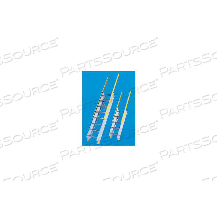 SHIPS STAIR 30" W TREAD - FLOOR HEIGHTS (7'-6" TO 8'-5") by Equipto SHIPS STAIR 30" W TREAD - FLOOR HEIGHTS (7'-6" TO 8'-5") by Equipto