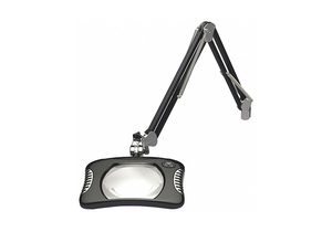 MAGNIFIER LIGHT LED BLACK 8W SCREW DOWN by O.C. White