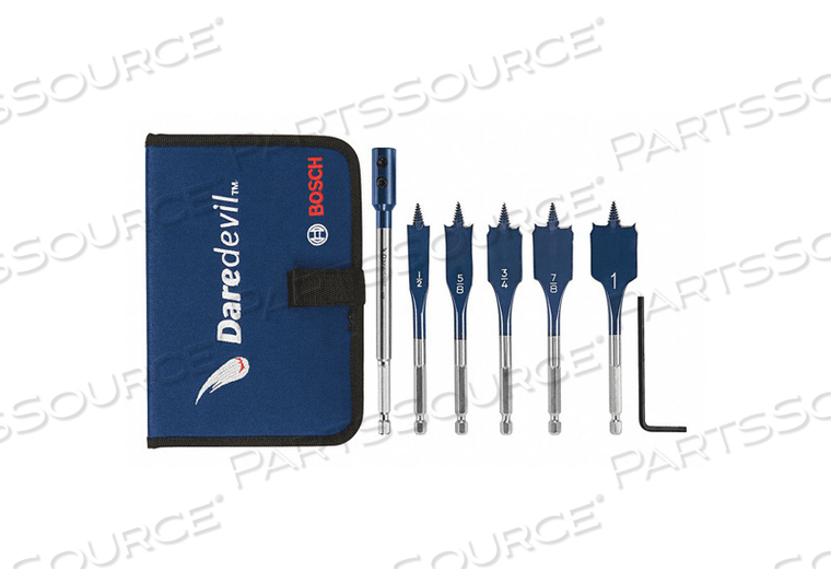 SPADE BIT SET 3/8 TO 1-1/2 6 PC. by Bosch Tools