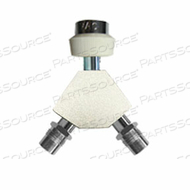 Y-BLOCK 1/8 IN FNPT DISS CHECK FITTING by Ohio Medical, LLC