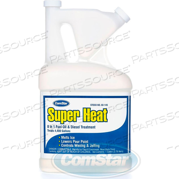 SUPER HEAT FUEL OIL & DIESEL TREATMENT, 8 IN 1, 1 GAL. by Comstar International Inc