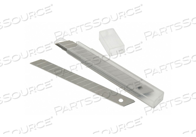 SNAP-OFF BLADE 3-15/16 L 9MM W PK10 by Ability One SNAP-OFF BLADE 3-15/16 L 9MM W PK10 by Ability One