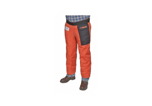 CHAIN SAW CHAPS ORANGE 36 IN L by Elvex