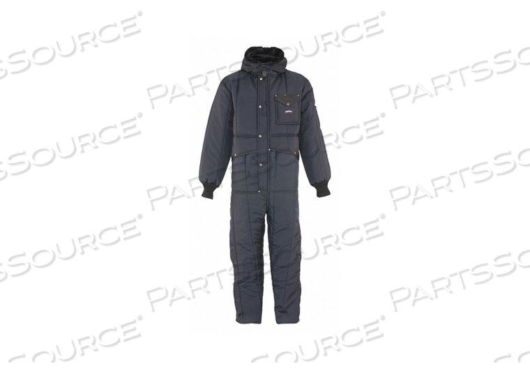 IRON TUFF MINUS 50 HOODED SUIT TALL, NAVY, 4XL by RefrigiWear IRON TUFF MINUS 50 HOODED SUIT TALL, NAVY, 4XL by RefrigiWear