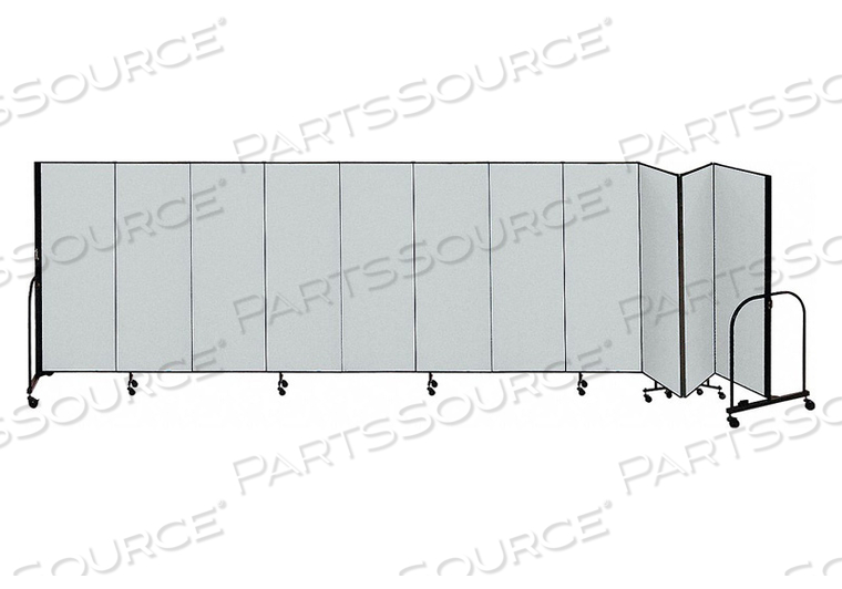 F1902 PARTITION 20 FT 5 IN W X 6 FT H GRAY by Screenflex F1902 PARTITION 20 FT 5 IN W X 6 FT H GRAY by Screenflex