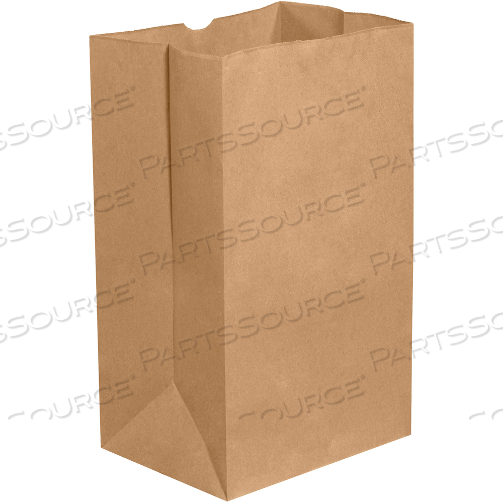 GROCERY BAGS, 8 1/4" X 5 15/16" X 13 3/8", KRAFT, 500/CASE by BOX Partners (Box Acquisitions, LLC)