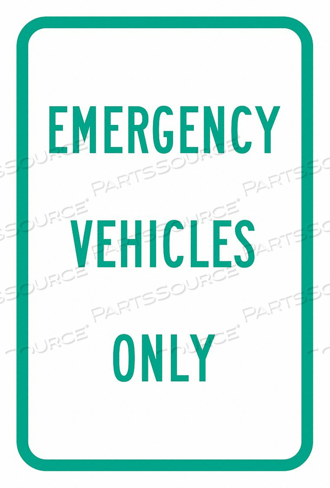 PARKING SIGN 18 H 12 W ALUMINUM by Lyle Signs Inc. PARKING SIGN 18 H 12 W ALUMINUM by Lyle Signs Inc.