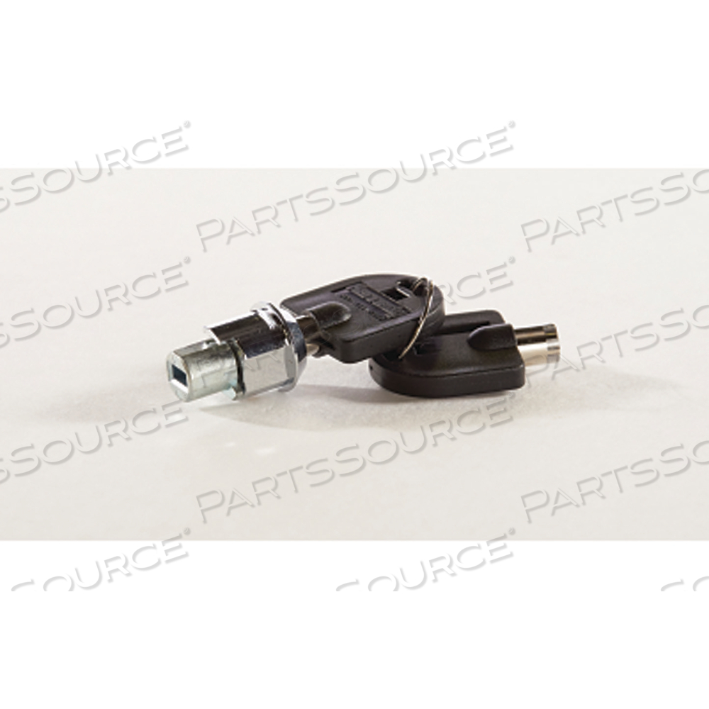 TUBULAR KEY HIGH SECURITY LOCK SETS, STEEL, NO CAM, USED WITH ROLLER CABINETS by Kennedy Manufacturing TUBULAR KEY HIGH SECURITY LOCK SETS, STEEL, NO CAM, USED WITH ROLLER CABINETS by Kennedy Manufacturing