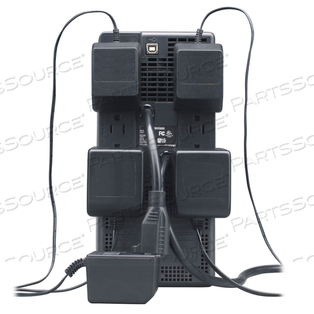 800VA 475W UPS BATTERY BACK UP TOWER AVR 120V USB RJ11 RJ45 by Tripp Lite