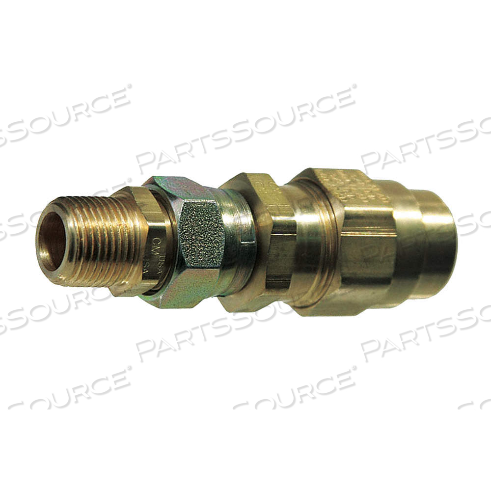 AIR BRAKE FITTING BRASS 3/8IN PIPE by Tramec Sloan