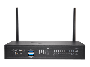 TZ470W, ADVANCED EDITION, SECURITY APPLIANCE, GIGE, 2.5 GIGE, WI-FI 5, 2.4 GHZ, 5 GHZ, SONICWALL SECURE UPGRADE PLUS PROGRAM (3 YEARS OPTION by Sonicwall TZ470W, ADVANCED EDITION, SECURITY APPLIANCE, GIGE, 2.5 GIGE, WI-FI 5, 2.4 GHZ, 5 GHZ, SONICWALL SECURE UPGRADE PLUS PROGRAM (3 YEARS OPTION by Sonicwall