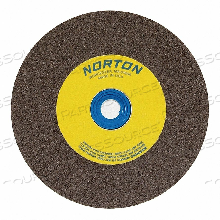 GRINDING WHEEL T1 10X1X1-1/4 AO 24G BRN by Norton | Saint-Gobain Abrasives