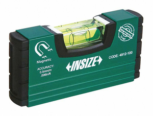 PORTABLE LEVEL 25/32 W 4 L ALUMINUM by Insize